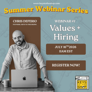Summer Series Webinar #1: Values + Hiring